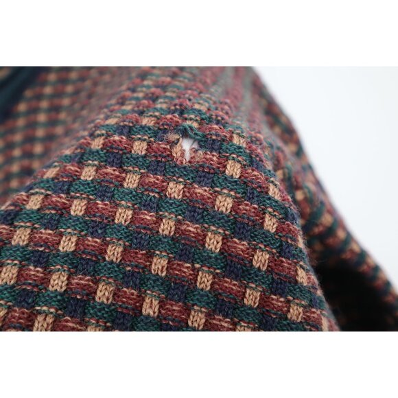 Vintage '80s Tricots St. Raphael Mens Merino Wool Sweater Striped Pattern Medium - Picture 3 of 11